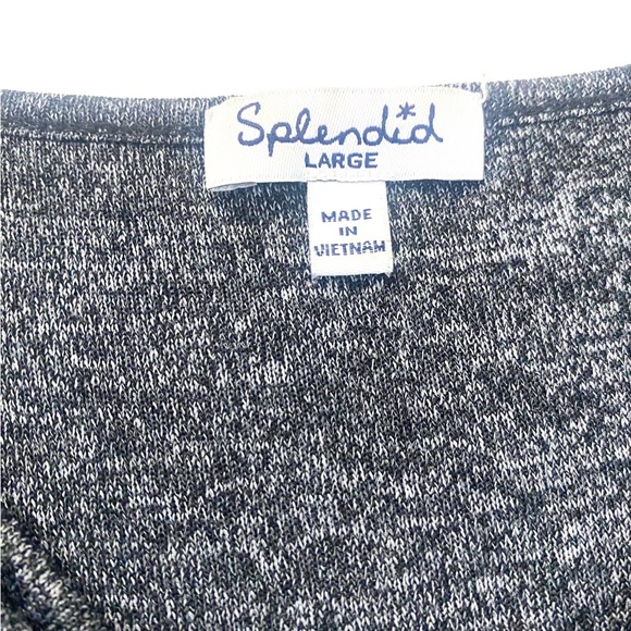 ✨ SPLENDID cowl neck slinky long sleeve top - Picture 2 of 3